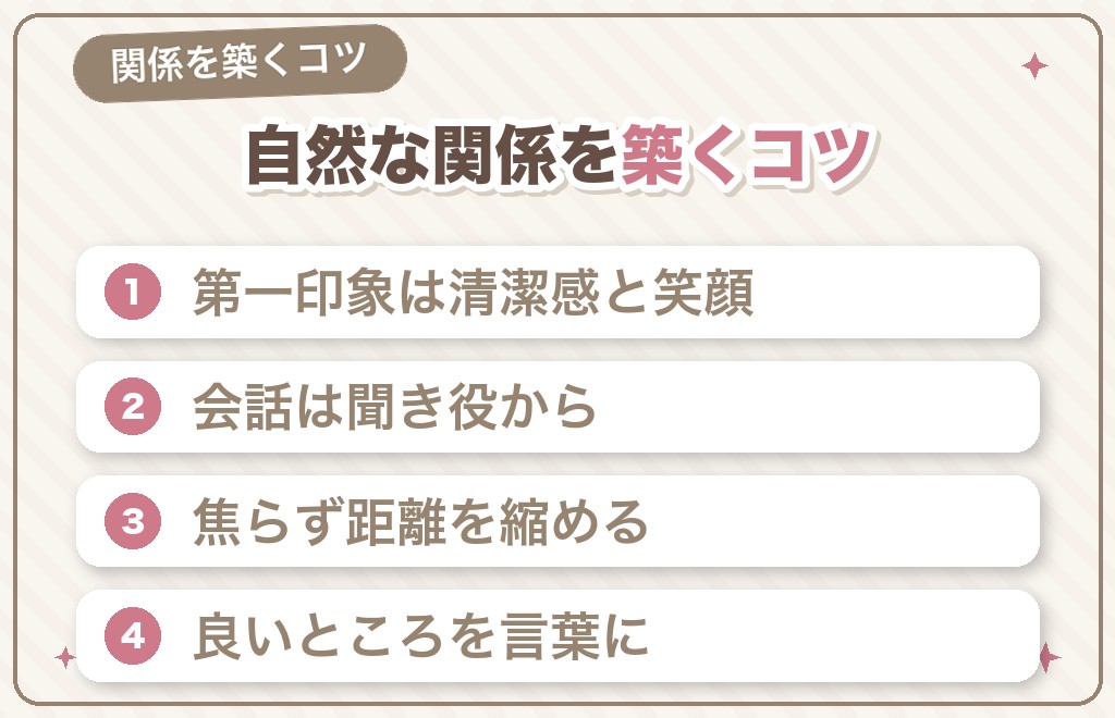 アプリ以外で自然な関係を築くコツ
