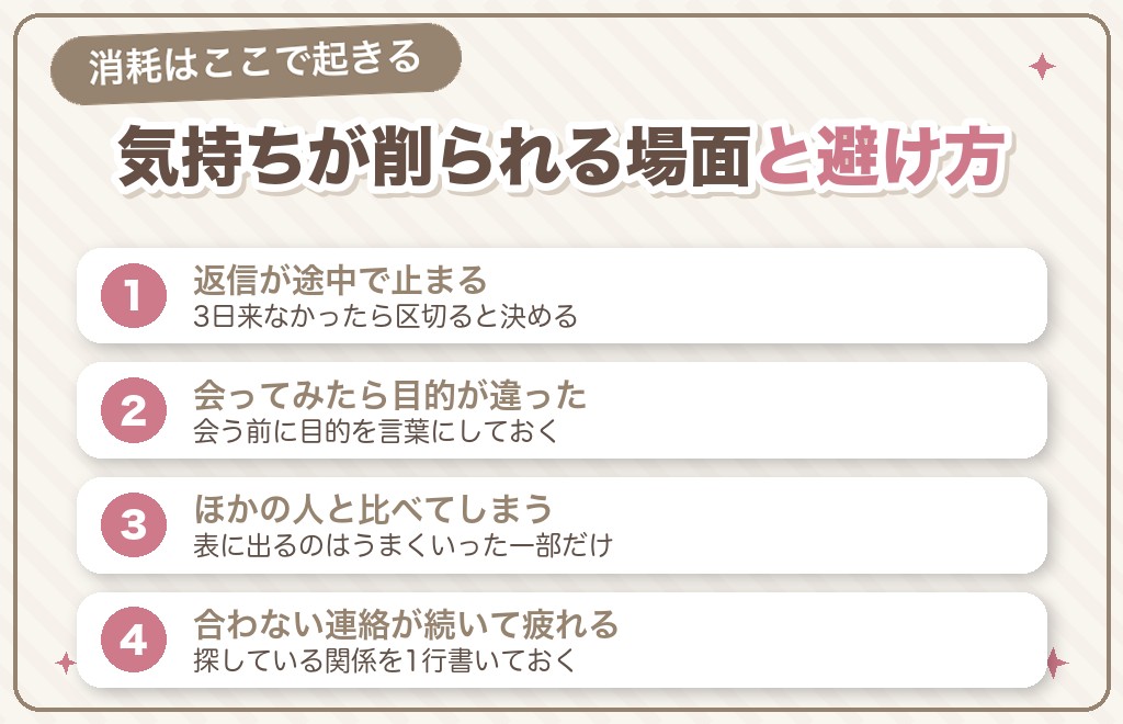 原因の分解|50代女性が消耗しやすい3つの場面