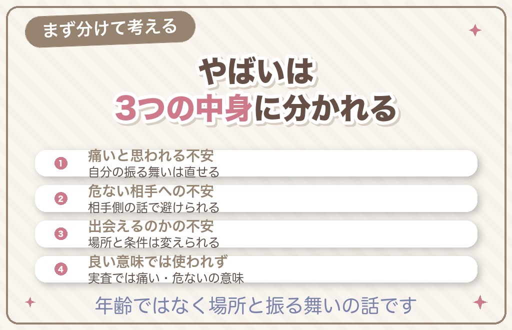 「マッチングアプリの50代はやばい」と言われるときの本当の意味