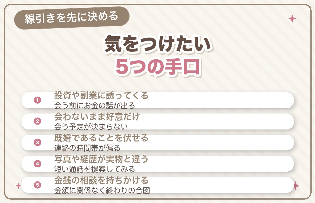 原因の分解②｜マッチングアプリの50代に危ない相手が紛れ込む理由と手口