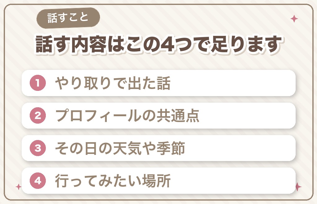 マッチングアプリの会う前の電話で、何を話すか・どう切り上げるか