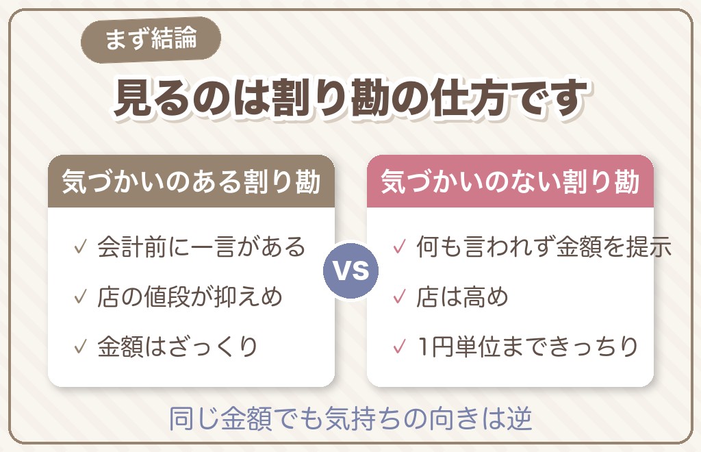 マッチングアプリで割り勘にする男性心理は「脈なし」だけではありません
